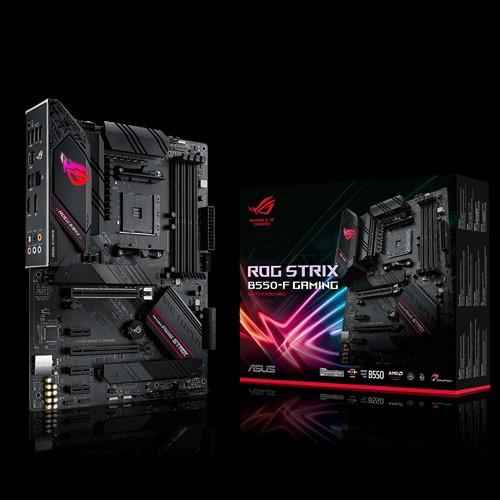 ASUS AMD B550 ROG STRIX B550-F GAMING (Ryzen AM4) ATX MB, Dual M.2,
