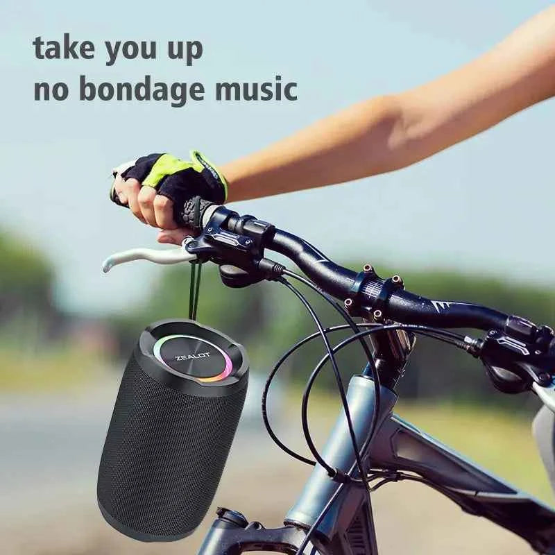 Zealot S49 20W Portable Bluetooth Speaker with 360° Sound