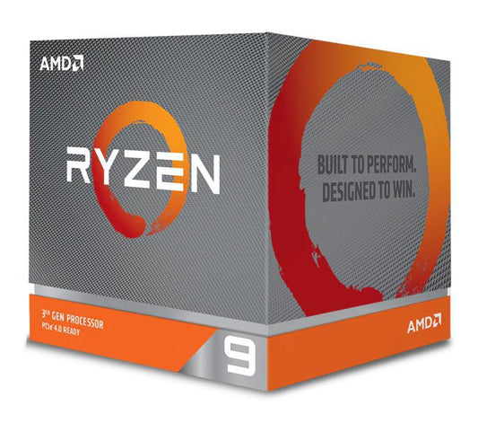 AMD-P Ryzen 9 3900X, 12 Core AM4 CPU, 3.8GHz 4MB 105W w/Wraith Prism