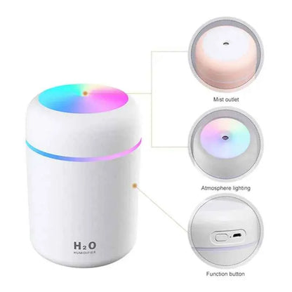Mini Air Humidifier Aroma Essential Oil Diffuser