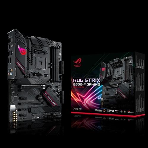 ASUS AMD B550 ROG STRIX B550-F GAMING (Ryzen AM4) ATX MB, Dual M.2,