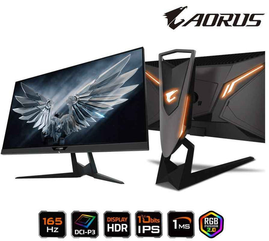 Gigabyte AORUS FI27Q-P 27' Tactical Gaming Monitor HDR 165Hz 1ms