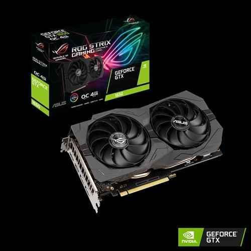 ASUS nVidia ROG-STRIX-GTX1650-O4GD6-GAMING GTX 1650 OC Edition 4GB