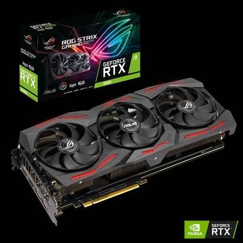 ASUS NVidia ROG-STRIX-RTX2060-A6G-EVO-GAMING GeForce RTX 2060 EVO