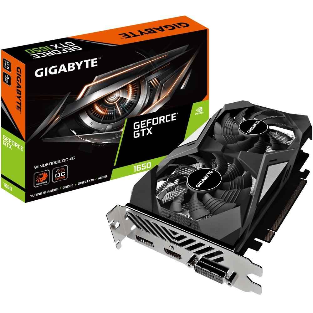 GIGABYTE nVidia GeForce GTX 1650 D6 WINDFORCE OC 4G rev. GDDR6 2.0