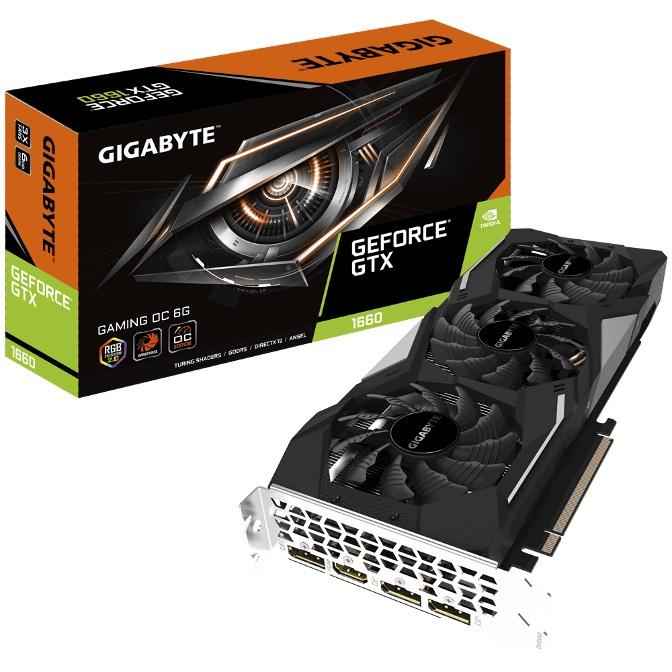 GIGABYTE nVidia GeForce GTX 1660 Gaming OC 6GB Graphic Card