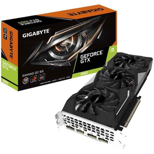GIGABYTE nVidia GeForce GTX 1660 Gaming OC 6GB Graphic Card