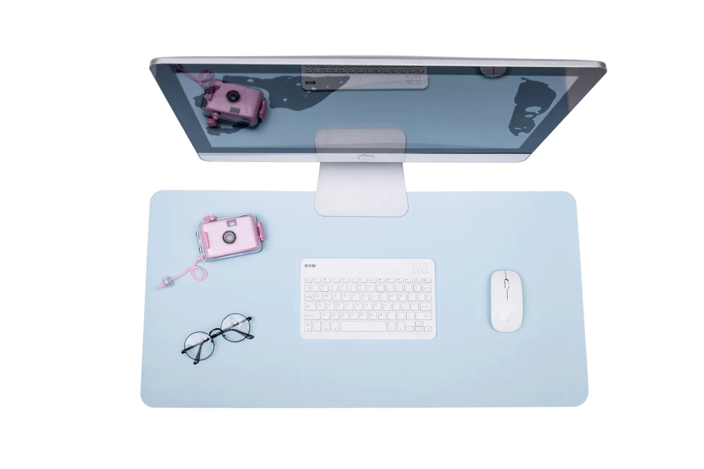 Large Waterproof Leather Desk Mouse Pad with Logo Design