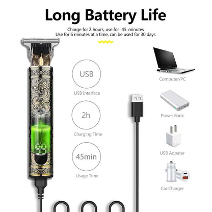 Rechargeable Men's Shaver Trimmer