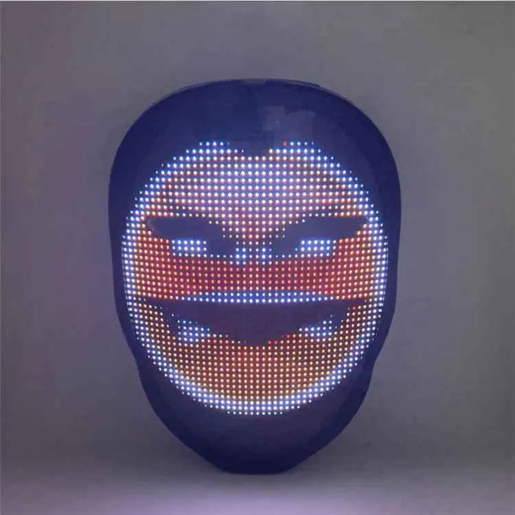 LED Face-Changing Glow Mask